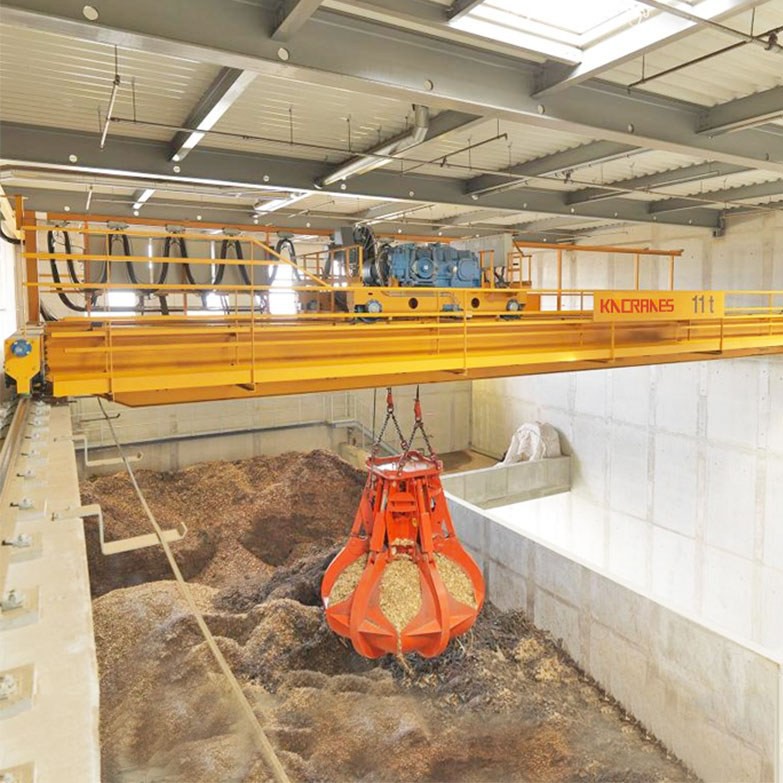 Overhead Crane with Grab Overhead Crane with Grab
