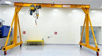 Projecte d'adquisició de grua pòrtic 5t