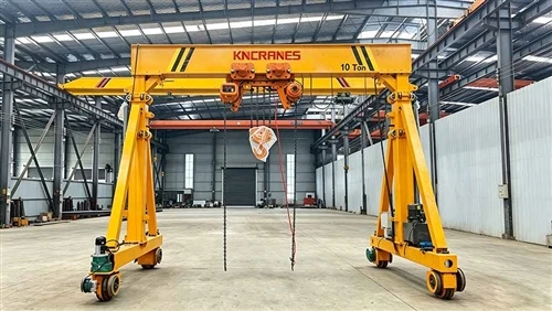 Solucions de grua pòrtic de 10 tones per al sector de fabricació de dispositi...