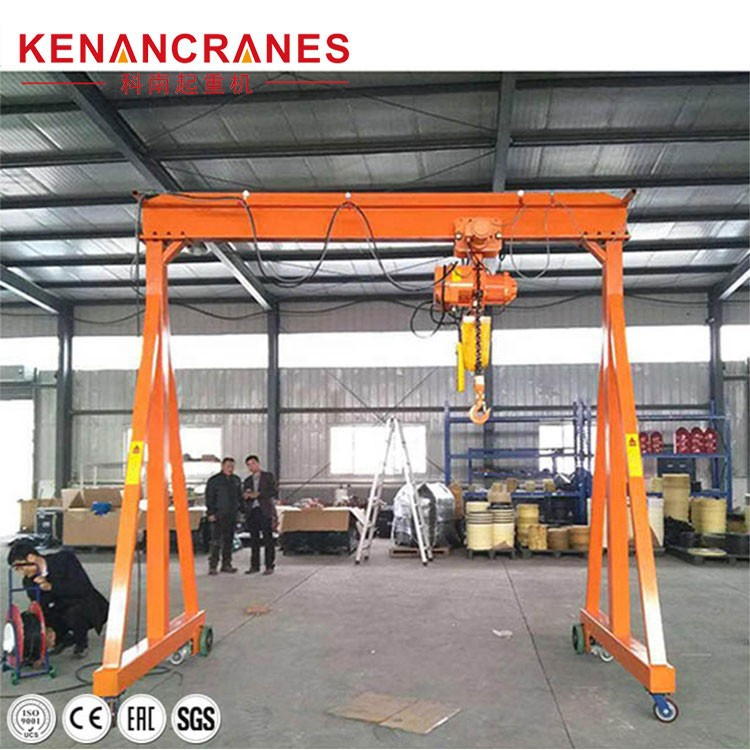 Portable Gantry Crane 2 Ton factory