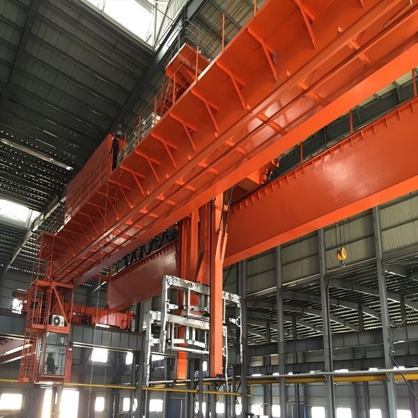 The Anode Roasting Clamp Overhead Crane